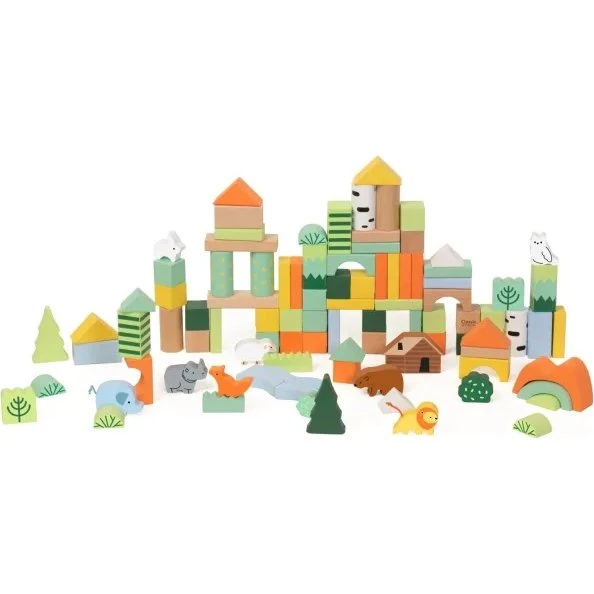 Classic World Large Forest Træklodser, 100 dele