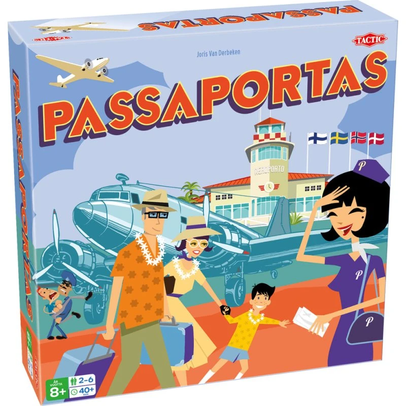 Tactic Passaportas - Interaktivt familiespil