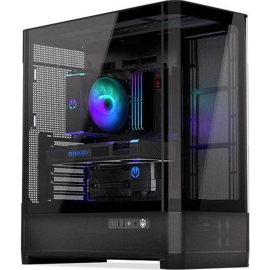Endorfy Aquarius 8000 Flex PC-kabinet - Sort