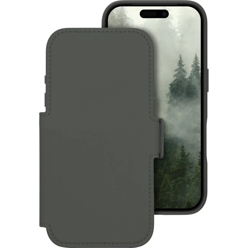 dbramante1928 Lynge 2-i-1 Wallet Cover til iPhone 18/17 Pro - Forest Shadow
