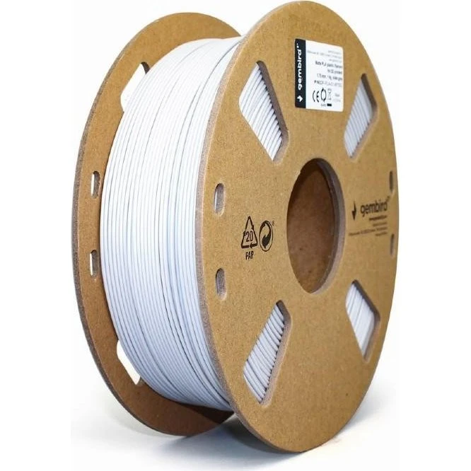 Gembird PLA Matt Filament - Skifergrå - 1.75mm - 1 kg