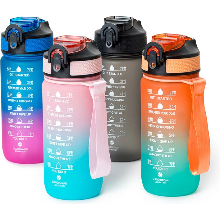 Motivation drikkedunk 550 ml – assorterede farver