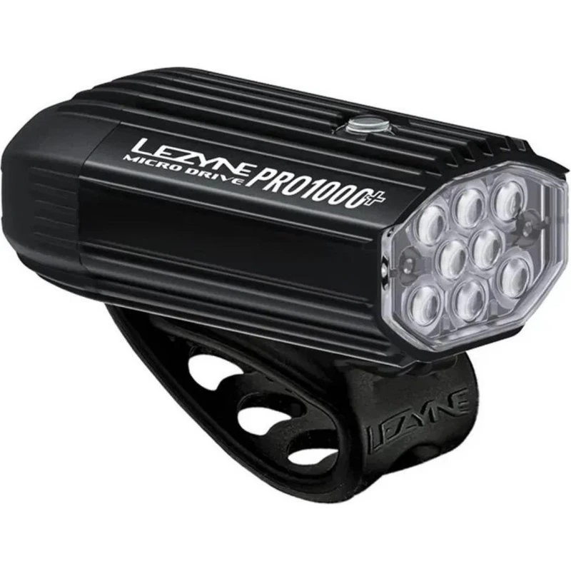 Lezyne Micro Drive Pro 1000+ frontlys, sølv, 1000 lumen
