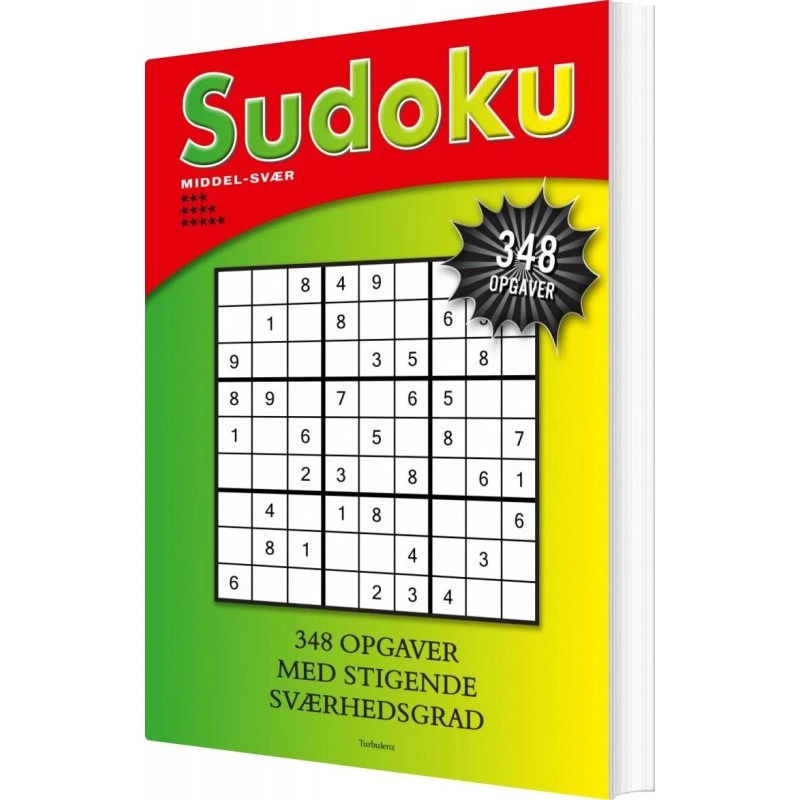 Turbulenz Sudoku af Alessandra M. Digsmed-wrem