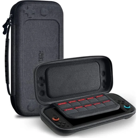 Tech-Protect Nintendo Switch 2 Taske - Mørkegrå