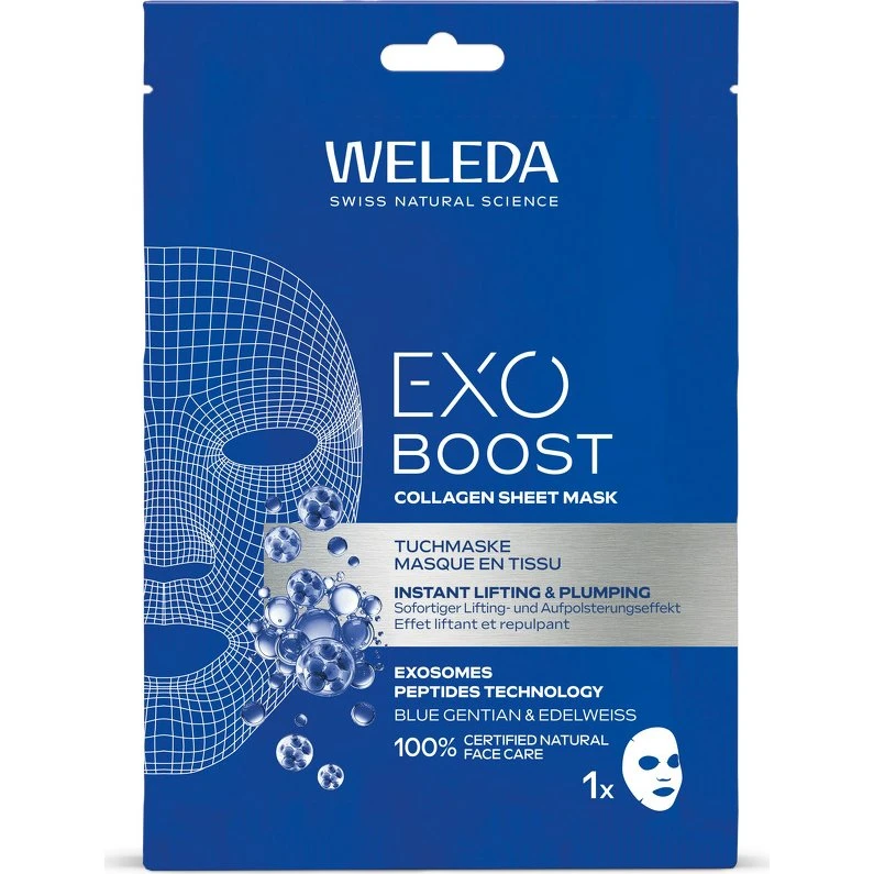 Weleda Exo Boost Collagen Sheet Mask 20 ml