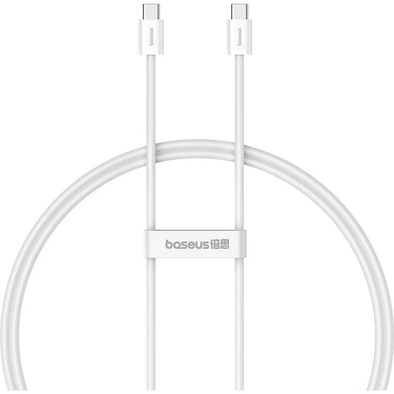 Baseus Superior USB-C til USB-C kabel, 1m, 30W, hvid