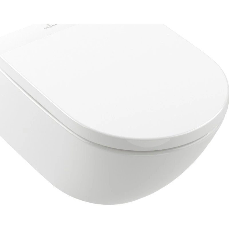Villeroy & Boch Subway 3.0 væghængt toilet med sæde, hvid