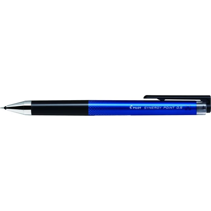 Pilot Synergy Point Gelpen 0,5 mm blå med klik