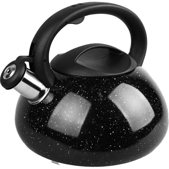 Maestro MR-1316-BLACK Fløjtekedel i rustfrit stål, 3L - Sort