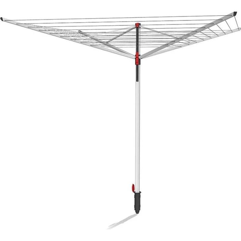 Vileda Sun Lift 50 Tørrestativ i aluminium, sort/hvid