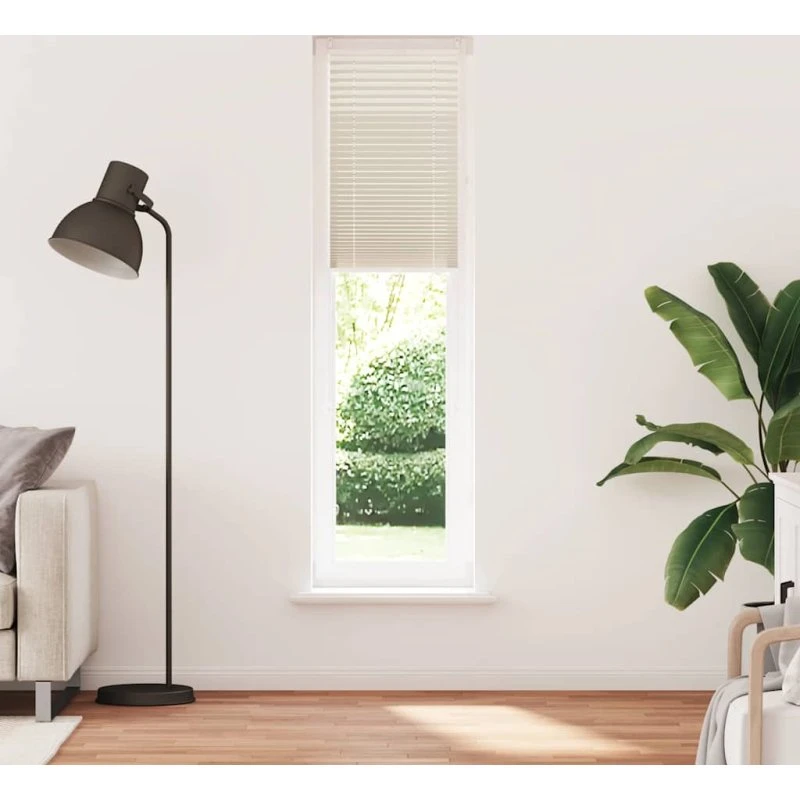 vidaXL Plisseret blind 40x200 cm creme