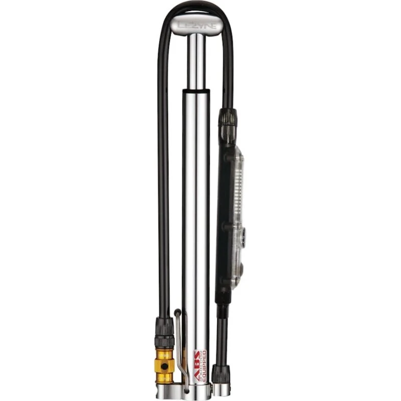 Lezyne Micro Floor Drive Digital HPG – Sort