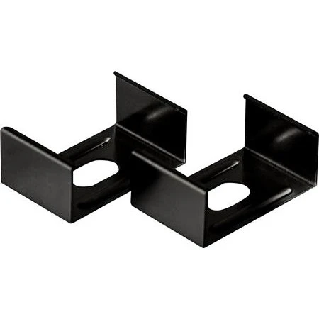 Art Beslag High & Low Sort - 2 stk.