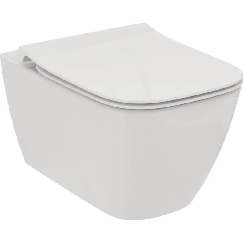 Ideal Standard i.life B væghængt toilet med sæde og låg - Hvid