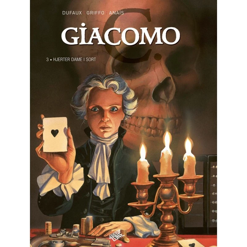Giacomo C. 3 - Hjerter dame i sort