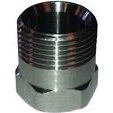 Solar Plus lige koblingsmuffe TEA ¾ x ½" i messing