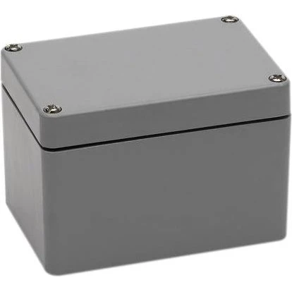 Bernstein Polyesterkasse CP-155 110 x 75 x 75 mm - Lysgrå