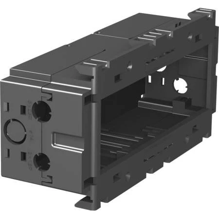 Obo Kanaldåse Rapid 80 3 Modul 45 HF - Grå RAL 7011