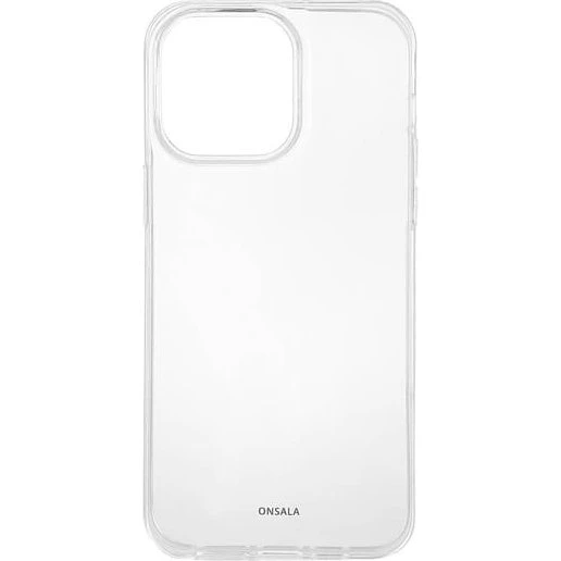ONSALA Wallet Cover til iPhone 14 Pro Max - Transparent TPU