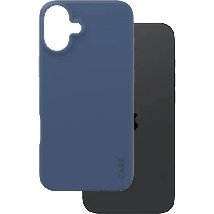 PanzerGlass CARE Fashionable Case til iPhone 16 Plus - Blå