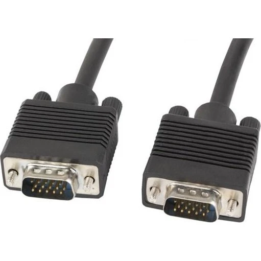 Lanberg CA-VGAC-10CC-0050-B VGA-kabel, 5 m, sort