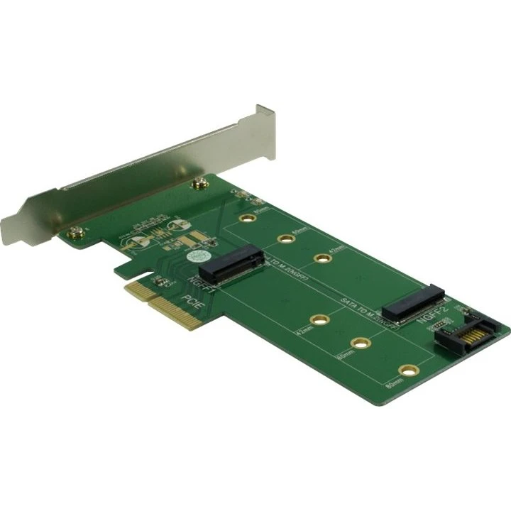 Inter-Tech KT015 Interfaceadapter M.2 til SATA 6Gb/s PCIe 3.0 x4