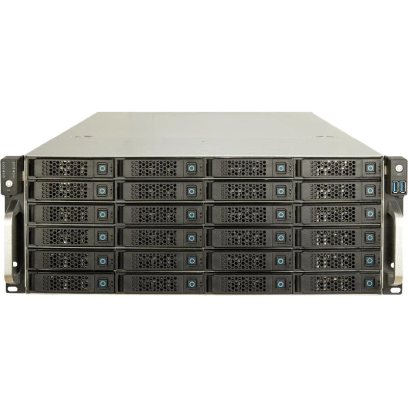 Inter-Tech IPC 4U-4736 Rackkabinet, SSI EEB, Sort