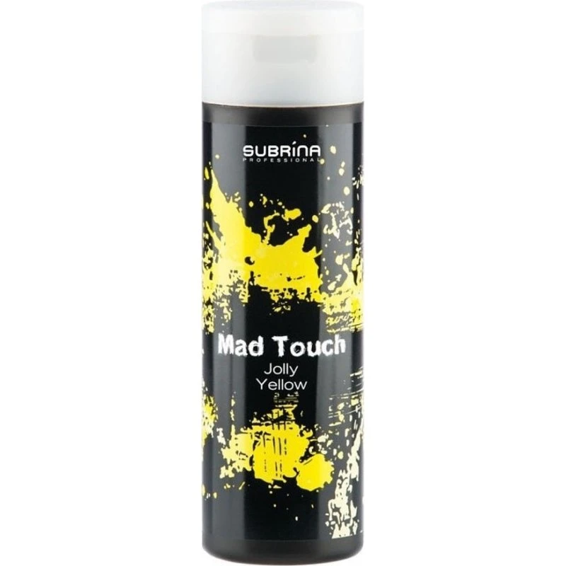 Subrina Professional Mad Touch Hair Color Gel Jolly Yellow 200 ml