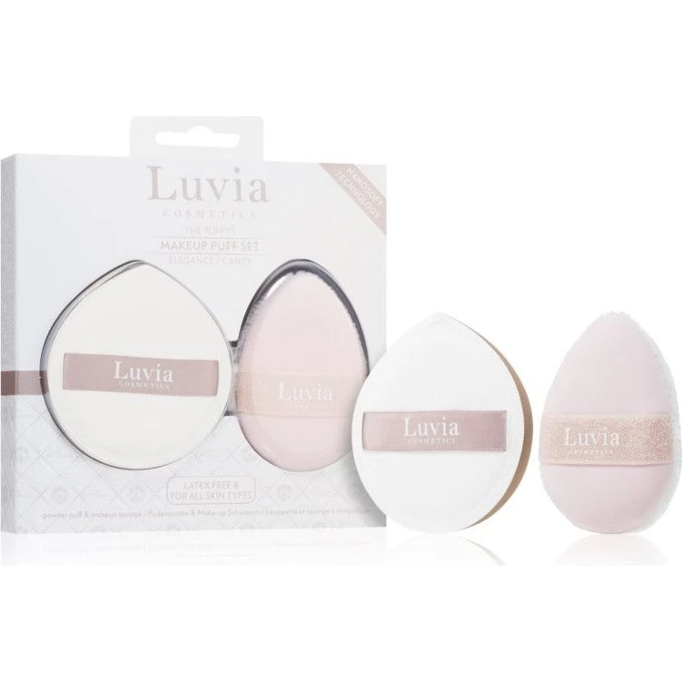 Luvia Cosmetics Puffys Duo Kit Elegance & Candy Applikatorsæt