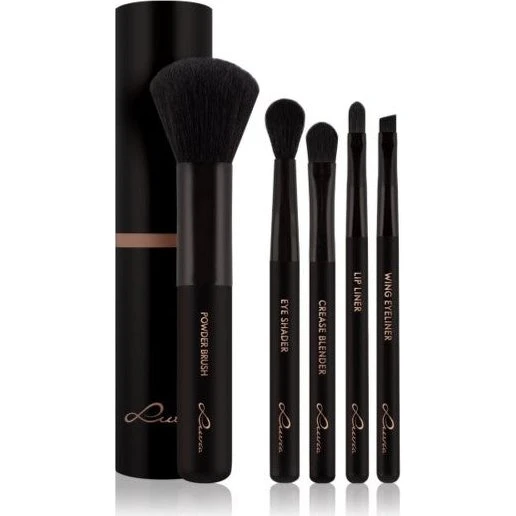 Luvia Cosmetics Espressosæt Rejsebørstesæt