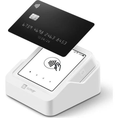 SumUp Solo Smartcard Læser - Wi-Fi + 4G - Hvid