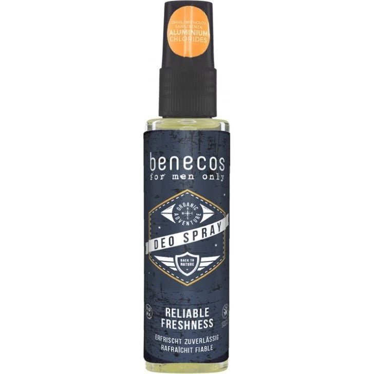 Benecos Deodorant Spray til mænd, 75 ml