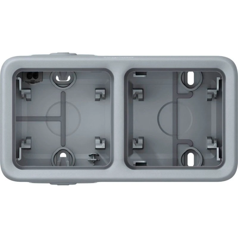 Legrand Plexo underlag vandret 4 moduler IP55 grå