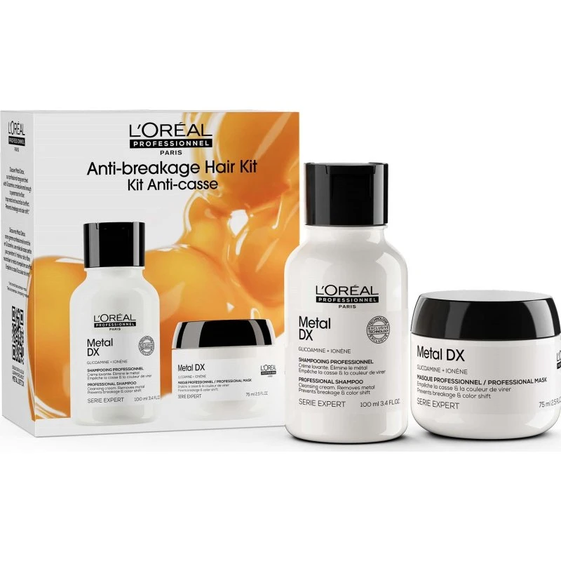 L'Oréal Professionnel Metal DX Mini Duo Kit Shampoo 100ml + Mask 75ml