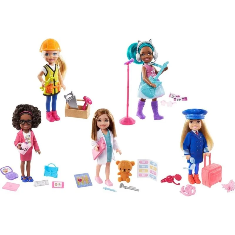 Barbie Chelsea Career Dukke - Assorteret - Mattel GTN86