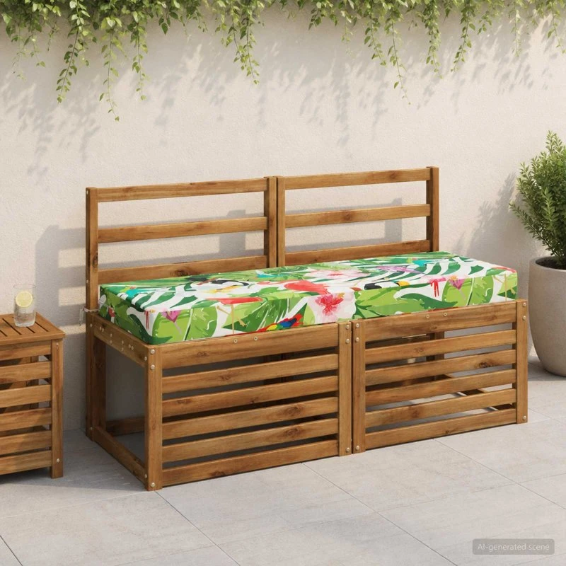 vidaXL SOEST Rygpude - Flerfarvet 120 x 40 x 10 cm