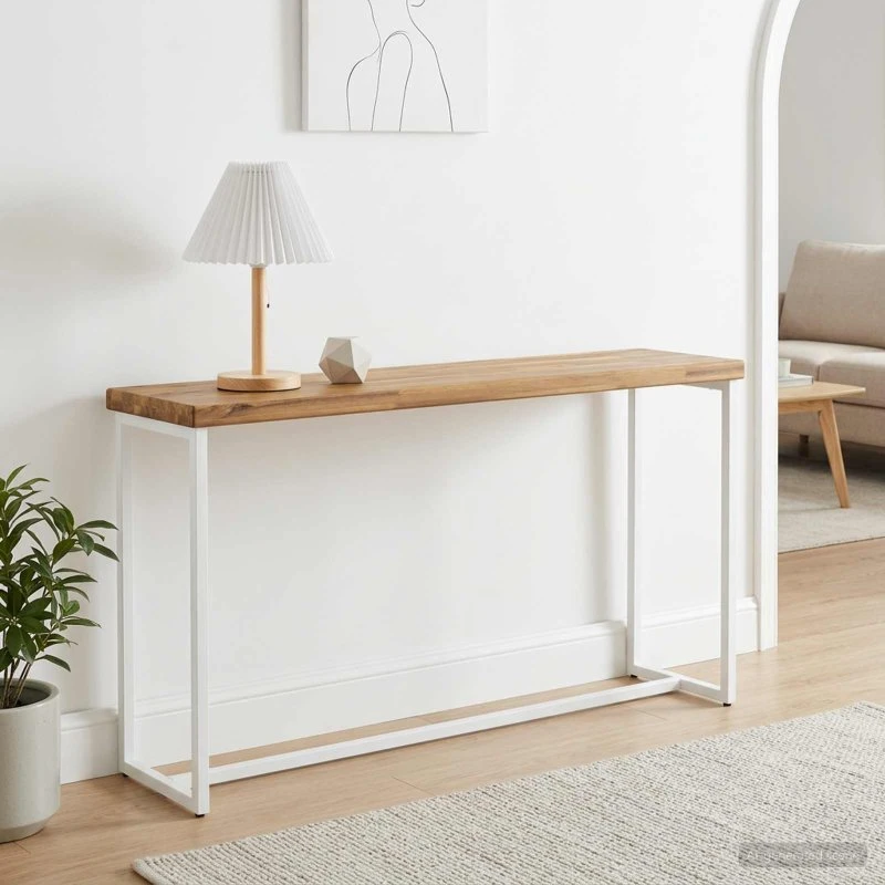 vidaXL Rektangulært Bordplade i Massivt Akacietræ, 100 x 30 cm