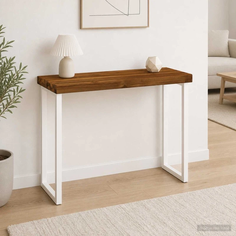 vidaXL Rektangulært Bordplade i Massivt Akacietræ 90 x 30 cm