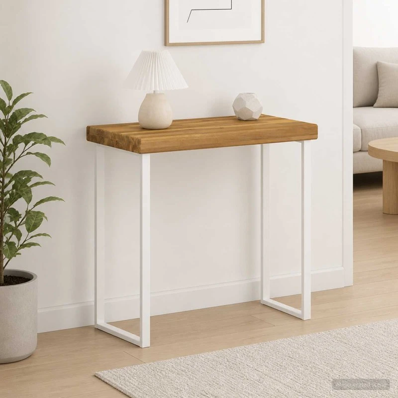 vidaXL Rektangulært Bord i Massivt Akacietræ 40 x 30 cm