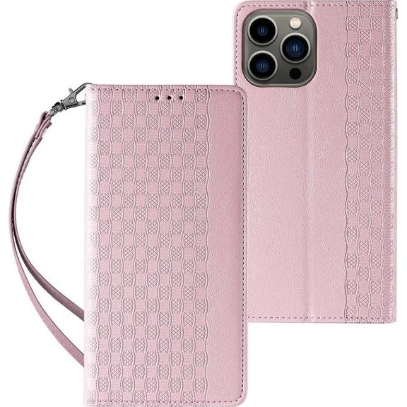 Hurtel Magnet Strap Case til Samsung Galaxy S23+ - Pink
