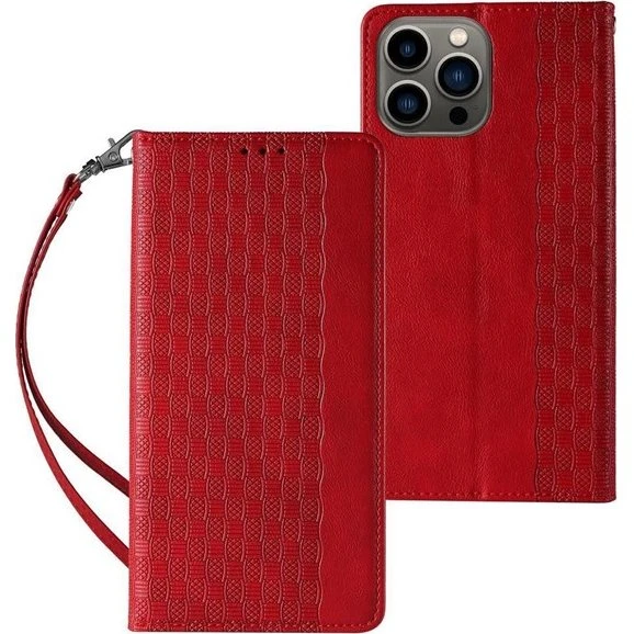 Hurtel Magnet Strap Case til Samsung Galaxy S23+ - Rød