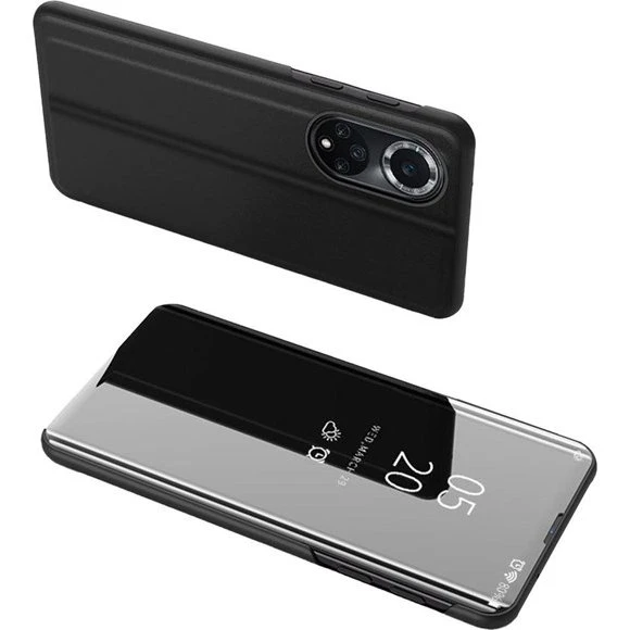 Hurtel Clear View Case til Huawei Nova 9 - Sort