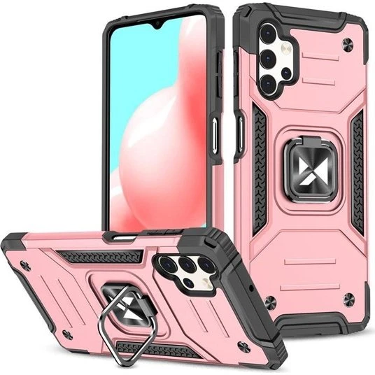 Wozinsky Ring Armor Hybrid Cover til Samsung Galaxy A73 - Gold