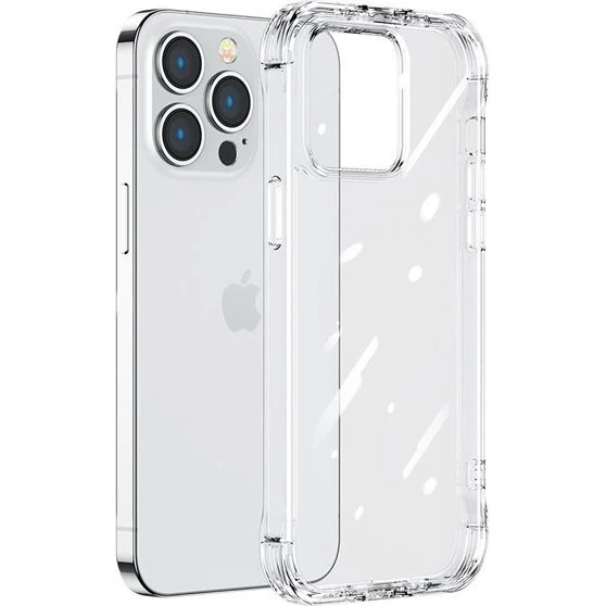 Joyroom Defender Series Cover til iPhone 14 Pro - Clear med Stand