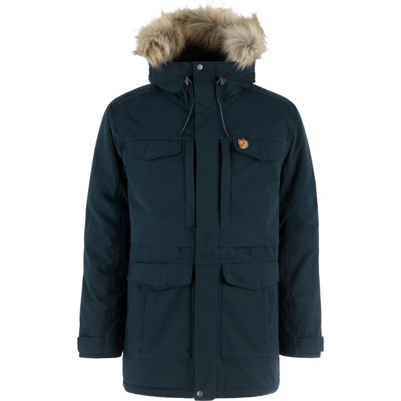 Fjällräven Nuuk Parka Jakke - Herre - Dark Navy - XL