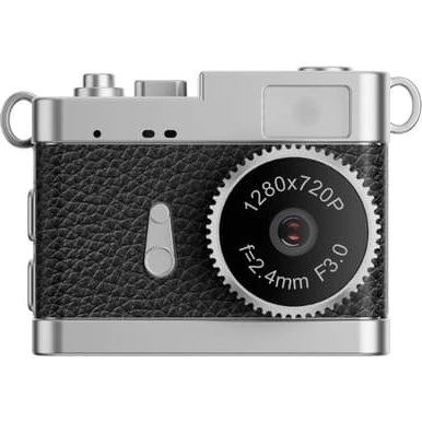 Bærbar Mini Vlog Kamera - 1080P HD, 0.96" IPS, LED, Black