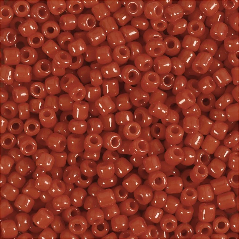 Rocaiperler Glasperler Mørk Rød 3 mm 500 g