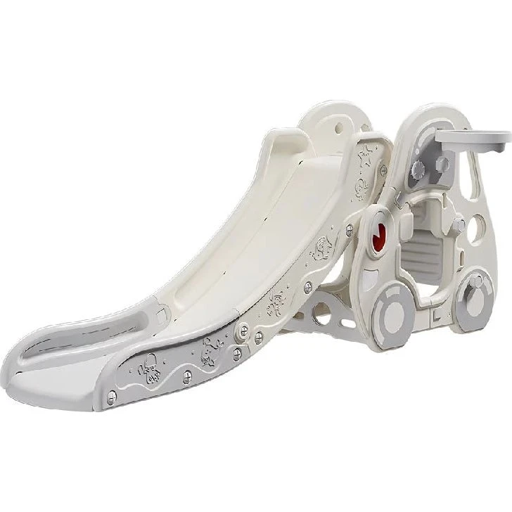 Kids Zone Bil med Rutsjebane og Basket