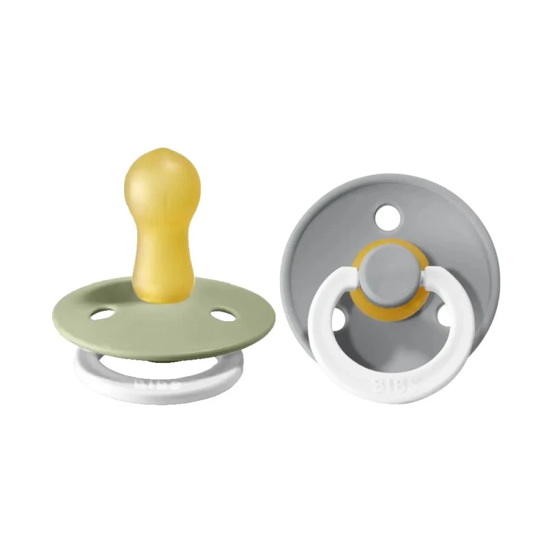 BIBS Colour Night 2-pak – Str. 2 (6-18 mdr) – Glow